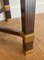 Lacquered Aluminum and Gilt Metal Console Table by Pierre Vandel, 1970s 11