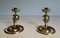 Cobras Candleholders in Chiseled Bronze, 1940s, Set of 2 12