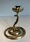 Cobras Candleholders in Chiseled Bronze, 1940s, Set of 2 9