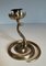 Cobras Kerzenhalter aus gemeißelter Bronze, 1940er, 2er Set 6