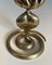 Cobras Kerzenhalter aus gemeißelter Bronze, 1940er, 2er Set 5
