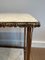 Silver Sofa Tables with with Carrara Marble Tops in the style of the House Jansen, Set of 2, Image 9