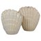 Vasi Mid-Century moderni Seashell attribuiti a Vicke Lindstrand Ekeby per Upsala Ekeby, Svezia, anni '40, set di 2, Immagine 1