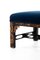 Large Chinoiserie Footstool in Velvet 7