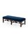 Large Chinoiserie Footstool in Velvet, Image 2