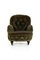 Green Velvet Salon Chair, Image 1