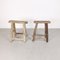 Tabourets Vintage en Bois, Set de 2 2