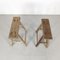 Vintage Wooden Stools, Set of 2, Image 4