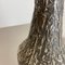 Brutalist Fat Lava Vase in Grey Ceramic attributed to Ilkra, Germany, 1970s 14