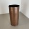 Brutalist Hollywood Regency Umbrella Stand in Metal and Copper, Germany, 1970s, Image 3