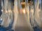 Lampadari a petalo bianchi in vetro di Murano, anni '90, set di 2, Immagine 11