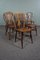 Antique English Windsor Dining Room Chairs, 18th Century, Set of 6 3