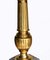 Lámparas de pie francesas grandes de mármol dorado. Juego de 2, Imagen 7