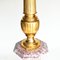 Lámparas de pie francesas grandes de mármol dorado. Juego de 2, Imagen 16
