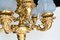 Large French Marble Gilt Floor Lamps, Set of 2, Image 5