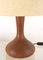 Lámpara de mesa Mid-Century de madera de teca, Imagen 10