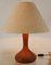 Mid-Century Teak Wooden Table Lamp 2