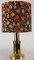 Lampe de Bureau Mid-Century Couleur Laiton Floral 8