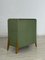 Mobiletto Mid-Century in legno verde, Immagine 2