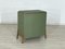 Mid-Century Green Wood Cabinet 1