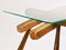 Mid-Century Coffee Occasional Side Table in Maple & Rope by Max Kment, Austria, 1950s, Image 12