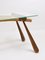 Mid-Century Coffee Occasional Side Table in Maple & Rope by Max Kment, Austria, 1950s 14