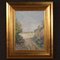 Verderone, Landscape, 1980, Oil on Panel, Framed 1
