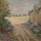 Verderone, Landscape, 1980, Oil on Panel, Framed, Image 5