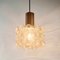 Mid-Century Amber Bubble Glass Ceiling Light by Helena Tynell for Limburg, 1960s 6