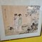Geishas Watercolor on Silk, 1950s, Framed, Image 2