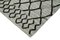 Alfombra Kilim de tejido plano de Anatolia gris hecha a mano, década de 2010, Imagen 6