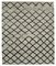 Alfombra kilim turca de tejido plano hecha a mano en gris, década de 2010, Imagen 1