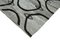 Grey Geometric Wool Flatwave Kilim Rug, 2010s, Image 6