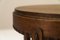 Amsterdamse School Round Side Table in Oak, Netherlands, 1930s 7