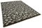 Grauer handgearbeiteter Flatwave Kelim Teppich aus anatolischer Wolle, 2010er 2