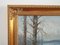 Scandinavian Artist, The Winter Brook, 1970s, Oil on Canvas, Framed, Image 7