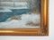 Scandinavian Artist, The Winter Brook, 1970s, Oil on Canvas, Framed 6