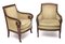 Empire Armchairs in Silk Velvet, Set of 2 1