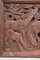 Panel con relieve animalista africano en teca, siglo XX, Imagen 3