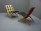 Set of Folding Antimott Chairs by Ulrich Hermstrüwer for Wilhelm Knoll, 1950s 2