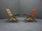 Folding Antimott Chairs by Ulrich Hermstrüwer for Wilhelm Knoll, 1950s, Set of 2 5