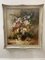 Hans Rohac, Bodegón de flores, óleo sobre lienzo, años 50, Imagen 1