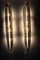 Long Golden Murano Glass Sconces Leaf Shape Wall Lights in the style of Barovier, Set of 2 4