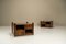 Nightstands in Walnut in the style of Luciano Frigerio by Luciano Frigerio, Italy, 1970s, Set of 2 6