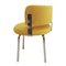 Sedie Bauhaus in cotone giallo, set di 2, Immagine 7