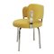 Bauhaus Style Chairs in Yellow Cotton, Set of 2 8