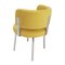 Chaises Style Bauhaus en Coton Jaune, Set de 2 5