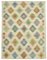 Tapis Kilim Fait Main en Laine d'Anatolie Beige, 2010s 1