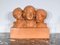 P. Dumont, Art Deco Mother and Her Children, 1920s, Patinated Terracotta Group, Image 1