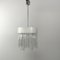Large German Ceiling Lamp with Glass Tubes from Doria, 1970s, Image 1